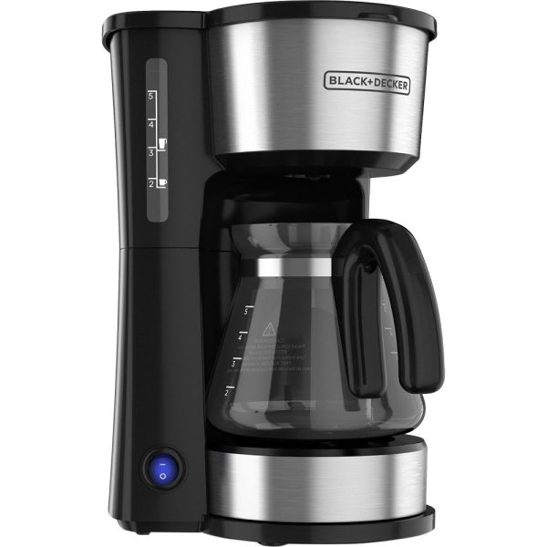 Black & Decker BD Drip Coffeemaker SS Silver Supply