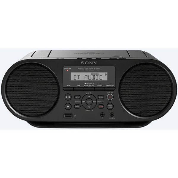 Sony ZS-RS60BT CD Boombox with Bluetooth, 4-Watt - OPEN BOX For Discount