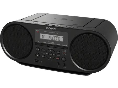 Sony ZS-RS60BT CD Boombox with Bluetooth, 4-Watt - OPEN BOX For Discount