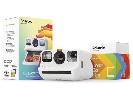 Polaroid Originals GO Mini Instant Camera (White) and Everything Box with Color Film Discount