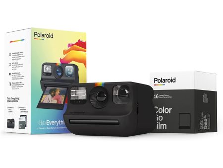 Polaroid Originals GO Mini Instant Camera (Black) and Everything Box with Color Film Sale