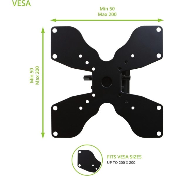 Kanto L102 Full Motion Mount for 19-inch to 32-inch TVs For Cheap