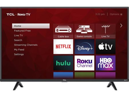 TCL 43 inch Class 4-Series 4K UHD HDR Roku Smart TV - 43S431 - Open Box For Sale