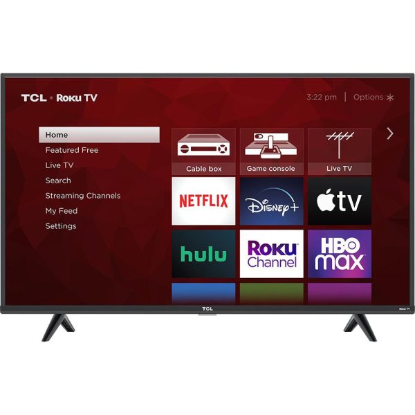 TCL 43 inch Class 4-Series 4K UHD HDR Roku Smart TV - 43S431 - Open Box For Sale