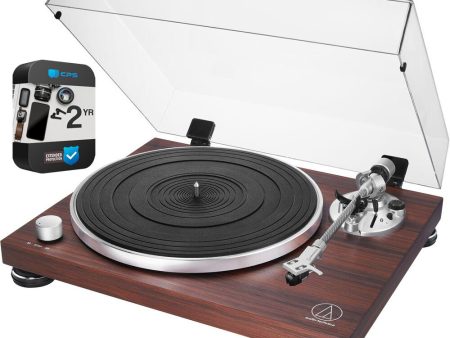 Audio-Technica Bluetooth Turntable Manual Rosewood with 2 Year Extended Warranty Discount