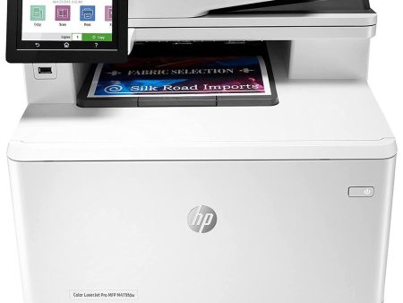 Hewlett Packard Color LaserJet Pro Multifunction M479fdw Wireless Laser Printer Discount