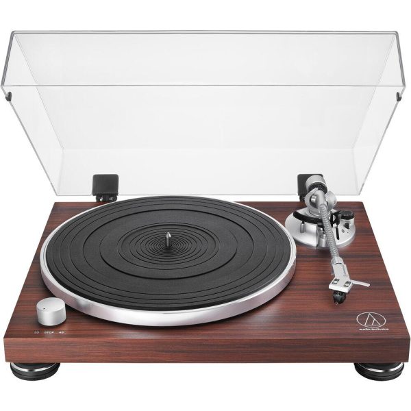 Audio-Technica AT-LPW50BT-RW Bluetooth Turntable Manual Belt-Drive 33 45 (Rosewood) For Cheap