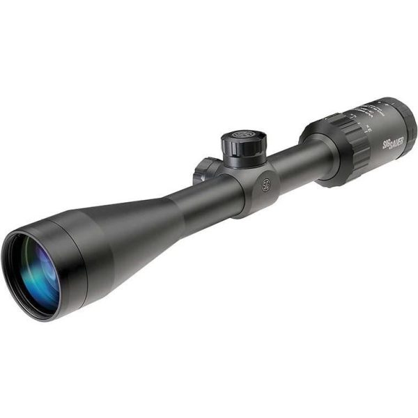 Sig Sauer WHISKEY3 3-9X40 mm Riflescope, .25 MOA BDC-1 Reticle, Black Fashion