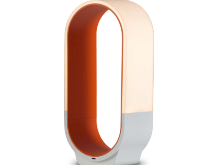 Mr. GO! Orange Portable Table Lamp by Koncept | OVERSTOCK For Sale