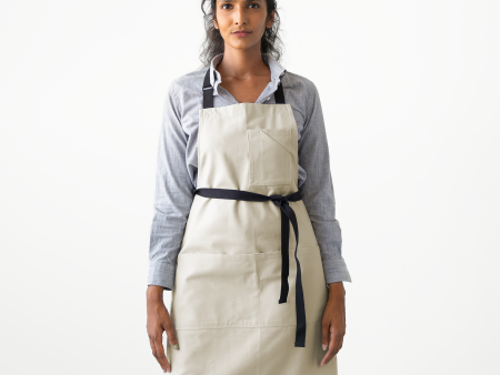 Stone Canvas Stock Apron For Cheap