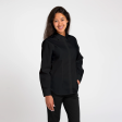 Women s Black Coolmax Dress Shirt For Sale