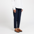 Women s Navy Stretch Trouser Online Hot Sale