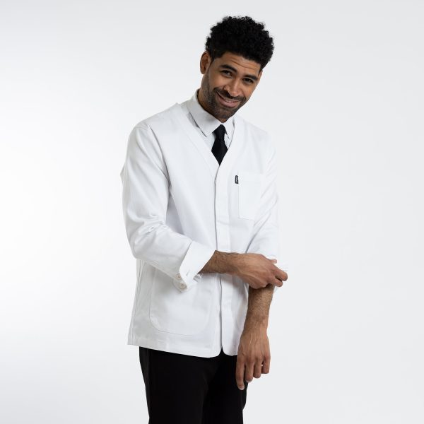 Men s White Bartender Jacket Online