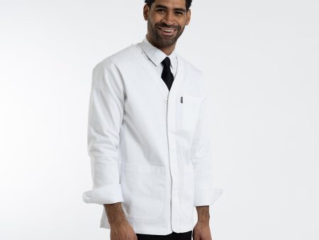 Men s White Bartender Jacket Online