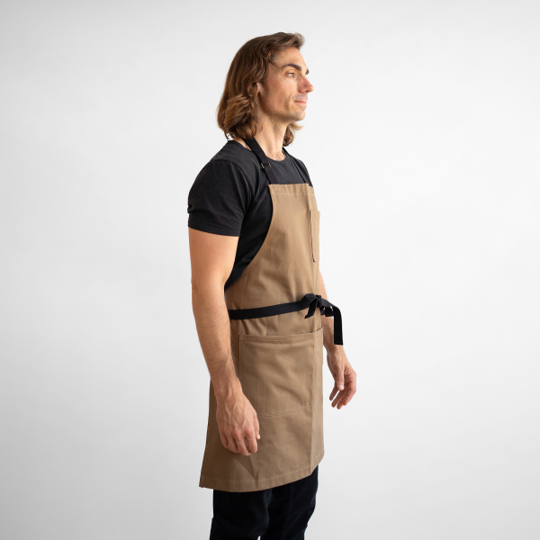 Coyote Herringbone Stock Apron Cheap