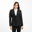 Women s Black Tech Blazer Online Sale