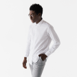 Men s White Coolmax Dress Shirt Online Hot Sale