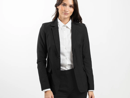 Women s Black Tech Blazer Online Sale