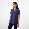 Women s Tipped Camp Shirt For Cheap