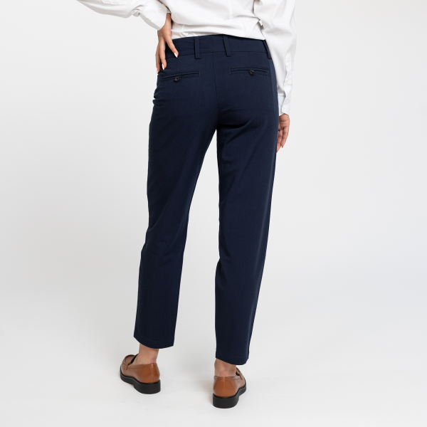 Women s Navy Stretch Trouser Online Hot Sale