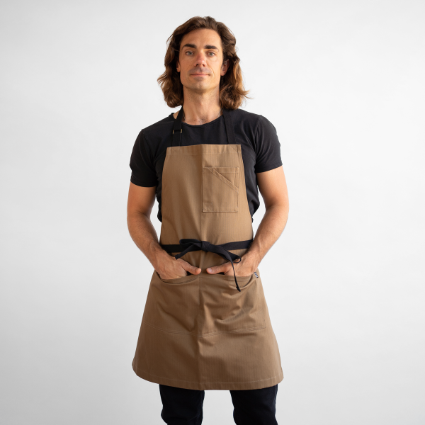 Coyote Herringbone Stock Apron Cheap