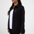 Women s Black Stretch Chore Coat Online now