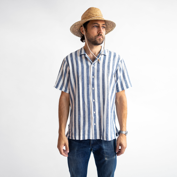 Men s Striped Cabana Shirt Online Hot Sale