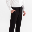 Men s Black Tech Trouser For Discount