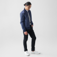 Men s Navy Bomber Jacket Hot on Sale