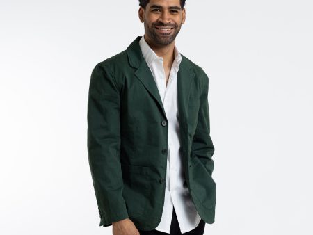 Men s Unstructured Spruce Blazer For Discount