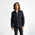 Men s Navy Stretch Chore Coat Online now