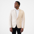 Men s Ivory Shawl Collar Suit Coat Hot on Sale