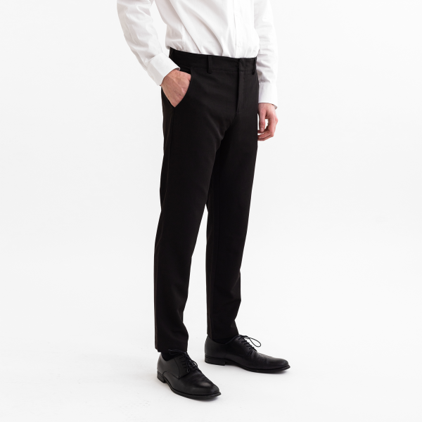 Men s Black Tech Trouser For Discount