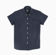 Women s Short Sleeve Deep Indigo Service Oxford Cheap