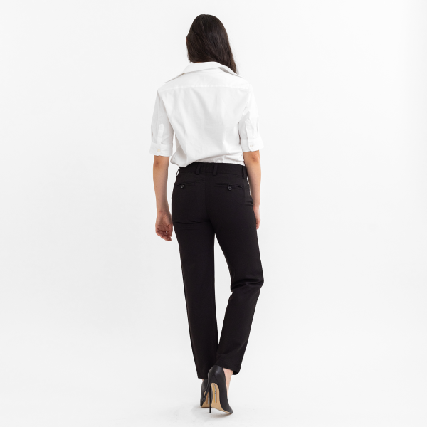 Women s Black Tech Trouser Online Sale