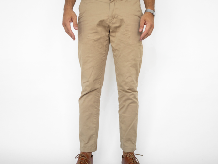 Men s Khaki Stretch Service Chino Online Sale