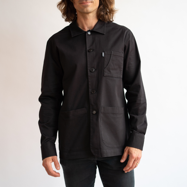 Men s Black Stretch Chore Coat Online Sale