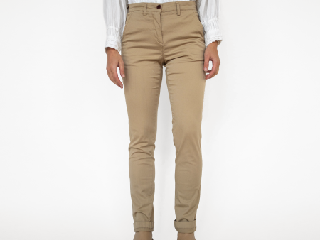 Women s Khaki Stretch Service Chino on Sale