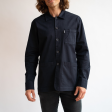 Men s Navy Stretch Chore Coat Online now