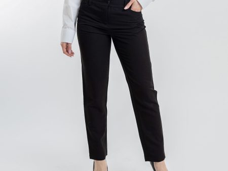 Women s Black Stretch Service Chino Fashion