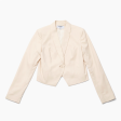 Women s Ivory Shawl Collar Suit Coat For Sale