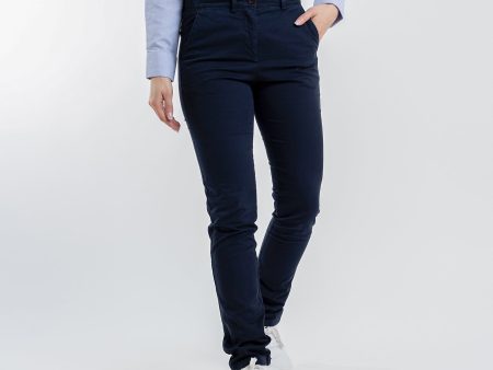 Women s Navy Stretch Service Chino For Cheap